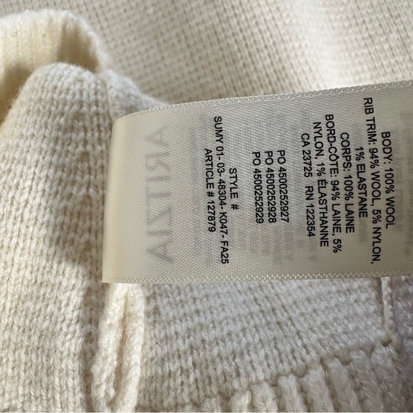 Aritzia Babaton Meraki Merino Wool Cardigan Sz M - Picture 8 of 9
